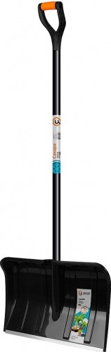 Лопата снеговая "САХАРА" с черным черенком 0364-Ч ЦИ 