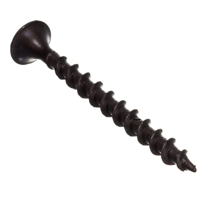 Саморез по металлу, черный, (ГМ) 3,5*45 (500шт) контейнер