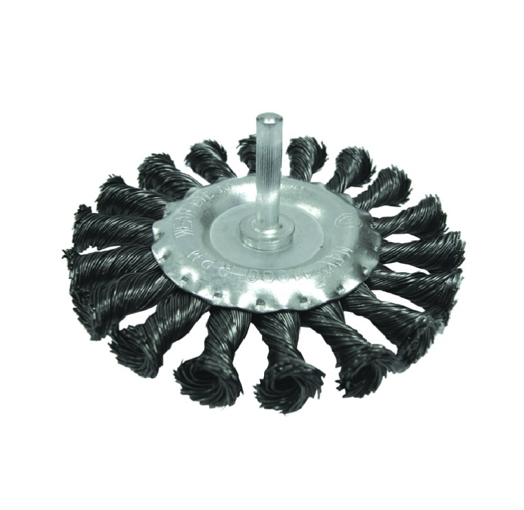 БИБЕР Щетка-крацовка дисковая витая для дрели 75мм (30/180) 70993