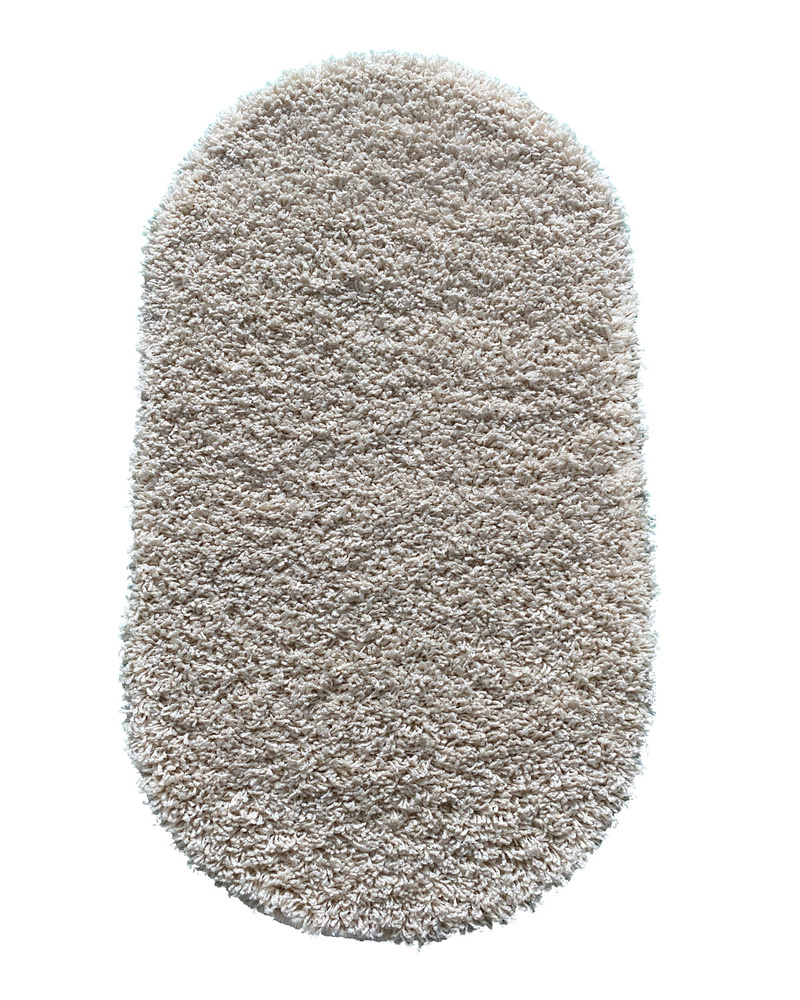 Ковер Супер Шегги 11001/85 овал 1,5*3,0 (4,02м2)