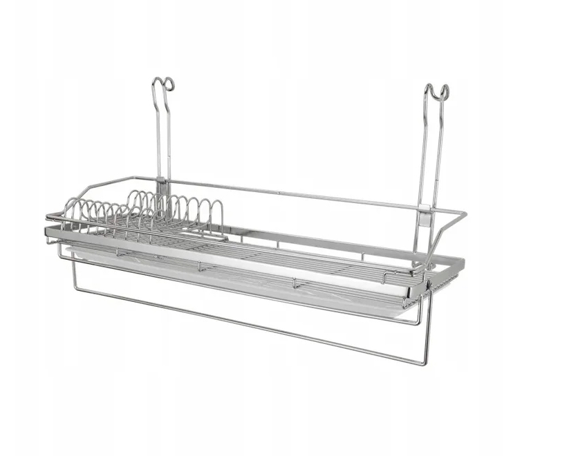 Сушилка для посуды с держ д/полотенец 637*263*320 хром LS228.CR 	