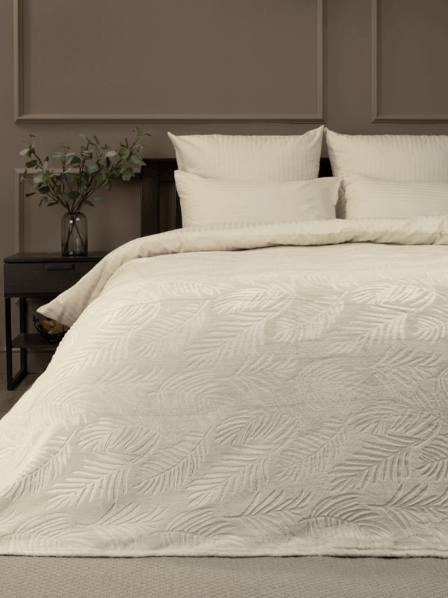 Плед Texrepublic TF FNE CR2 003/2022 l-листья NC