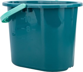 Ведро д/мытья полов 10л зелен.