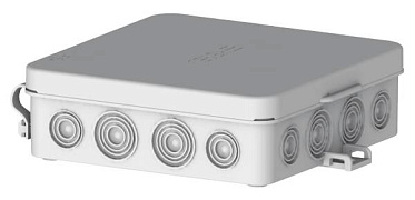 Коробка HEGEL КР2504-И распр. д/откр.уст. 16вводов 103*103*32