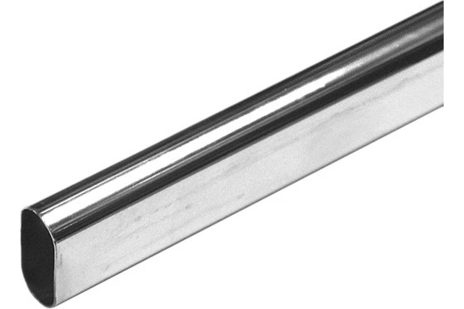 Штанга овальная гардеробная 1м