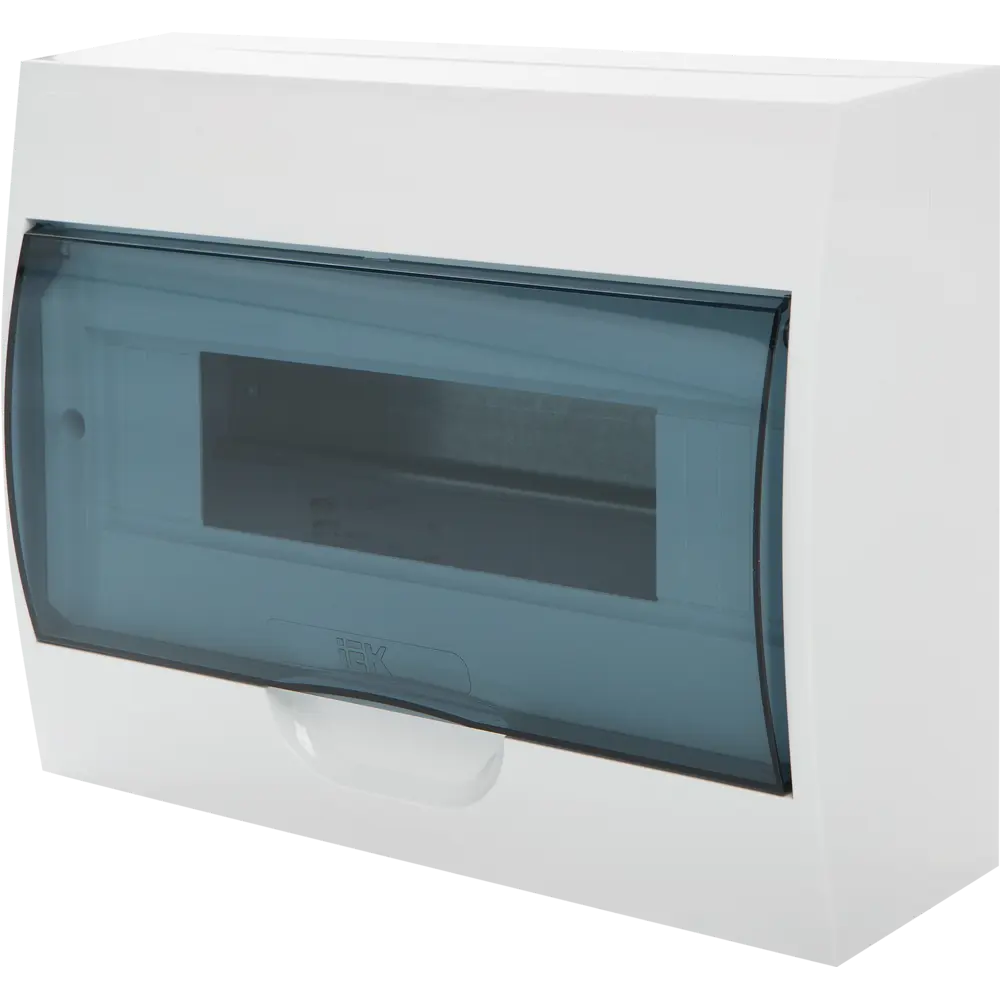 Щит ИЭК ЩРН-П-12 навесной 12 модулей белый IP40