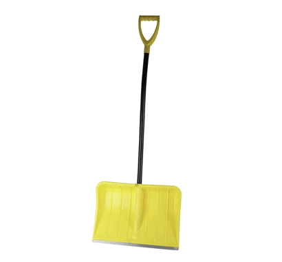 Лопата "Медведь" (цветная) с эргоном.ал.чер. V-ручкой "Элита" (цвет.)