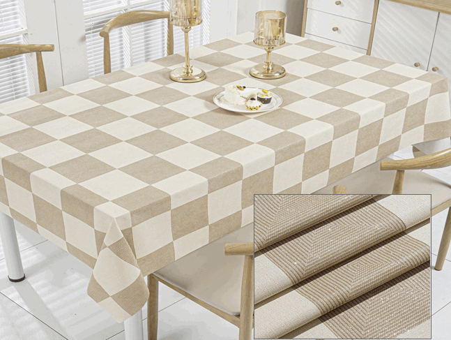 Клеенка ПВХ на тканевой основе Dekorelle Eleganta 005-1, разм. 1,4*20м 