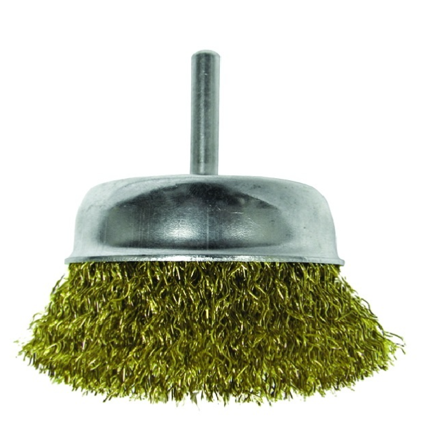 БИБЕР Щетка-крацовка чаша для дрели 75мм (12/96) 70988 