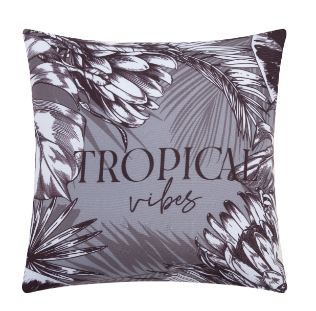 Подушка ЭТЕЛЬ Tropical vibes 35*35 см габардин 100% п/э 9318039