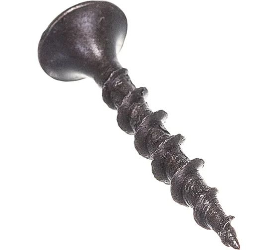 Саморез по дереву, черный (ГД) 3,5*25 (1000шт), контейнер