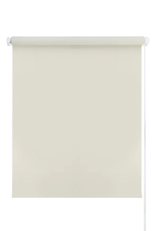 Рулонная штора Блэкаут экрю 140*175  ГП