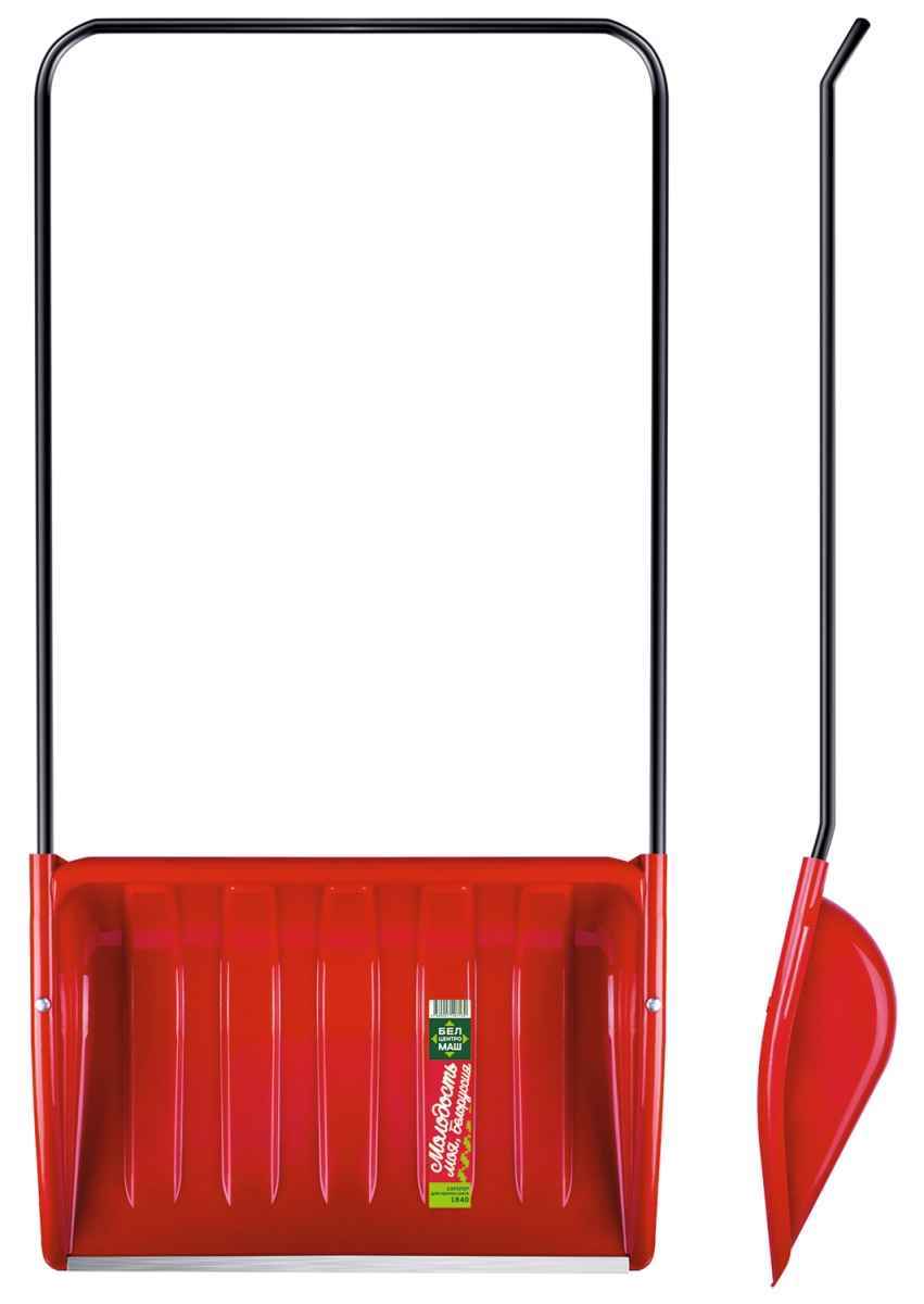 Скрепер для уборки снега 700х465х1385 мм 1840-ч БЦМ 