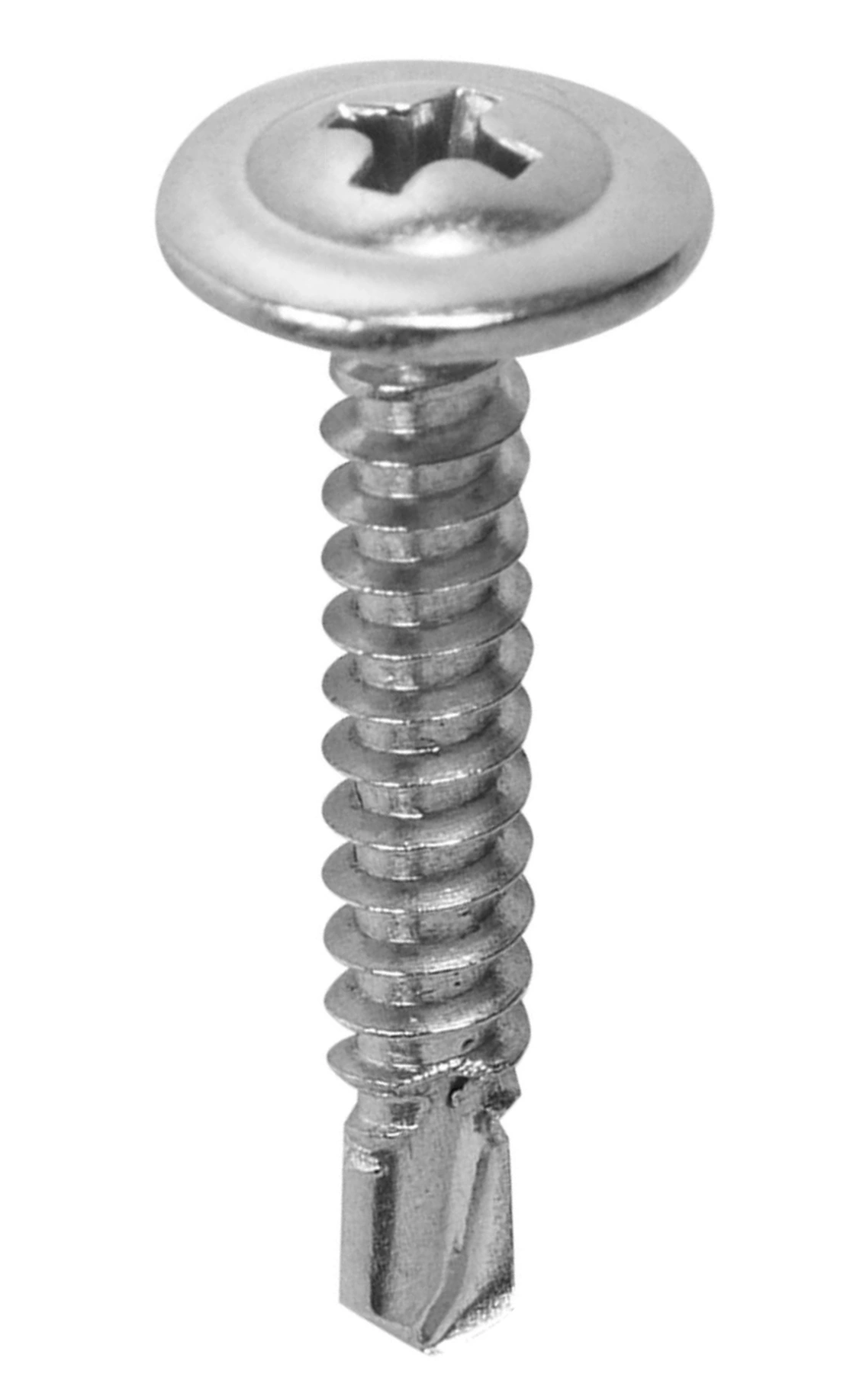 Саморез с прессшайбой сверло 4,2*50 (250шт) контейнер