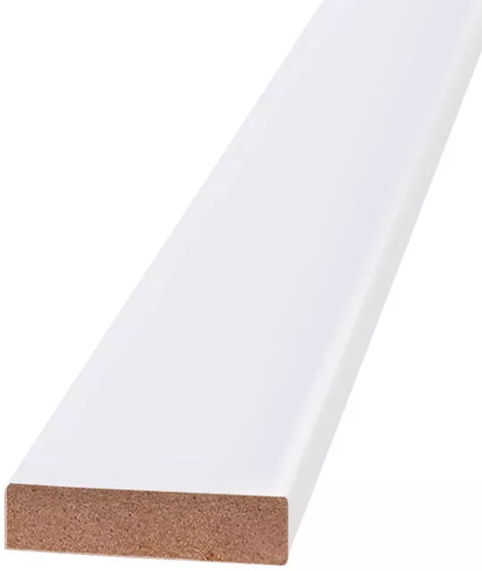 Наличник М70/10 (2200*70*10) белый