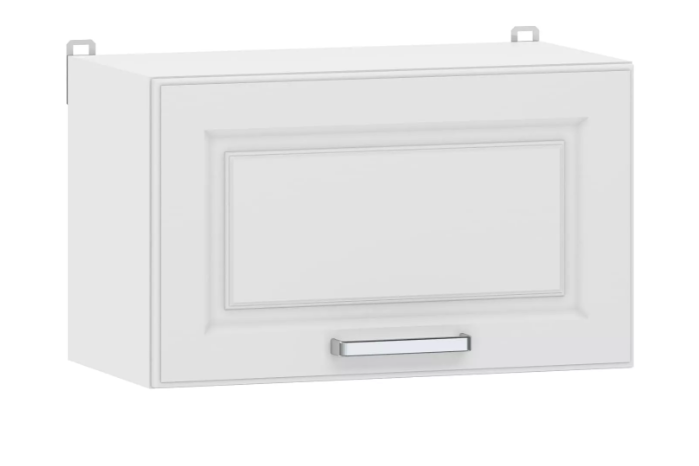 Шкаф навесной со столеш, 100.38 600 "Вокс" Меренга, Белый 