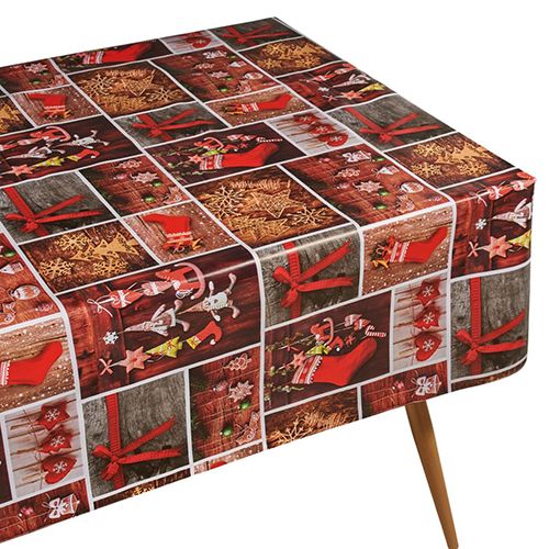 Клеенка ПВХ на нетканой основе Dekorelle Jakline NY008, разм. 1,4*20м 