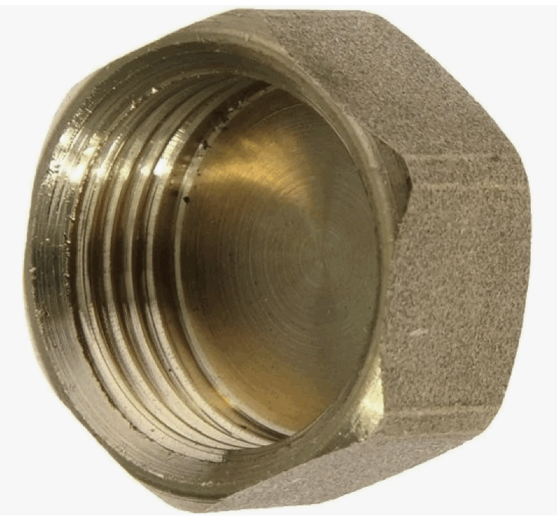 Заглушка в трубу 1/2" лат. TRm 06309