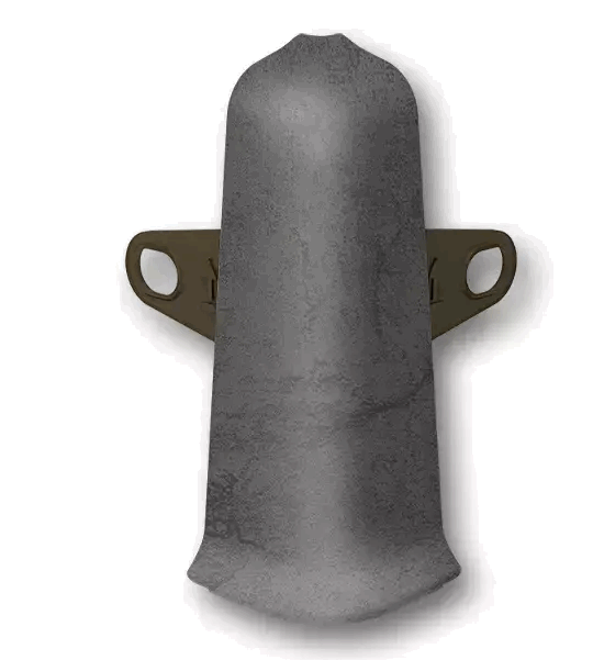 Угол наруж. с крепеж. Деконика 70мм Лофт серый 548