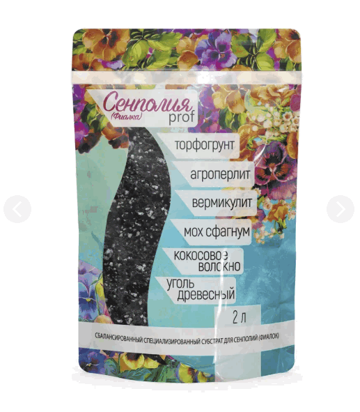 Субстрат для сенполий Сенполия (фиалка) PROF 2 л