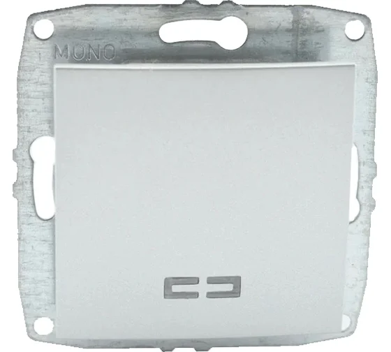 Механизм выключателя Mono 1кл. с/п (инд.) L/D бел.