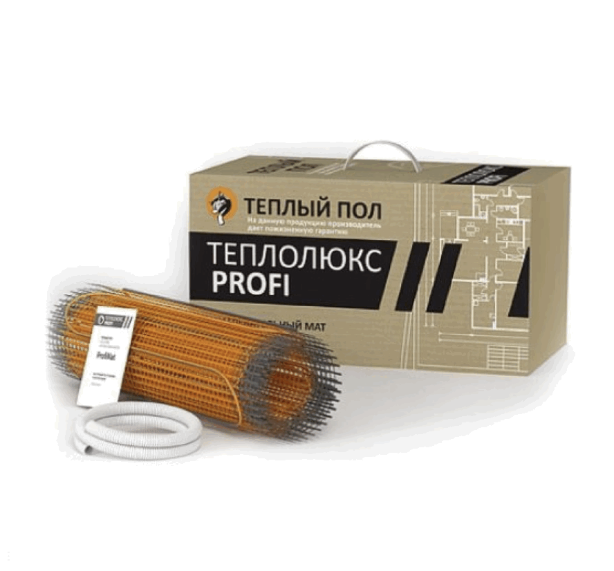 Мат нагревательн. Теплолюкс ProfiMat 160-4,0+шланг