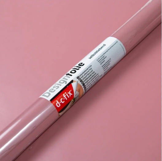 Пленка с/к 0687-346 2м*0,45м Уни мат Пепельно-розовый