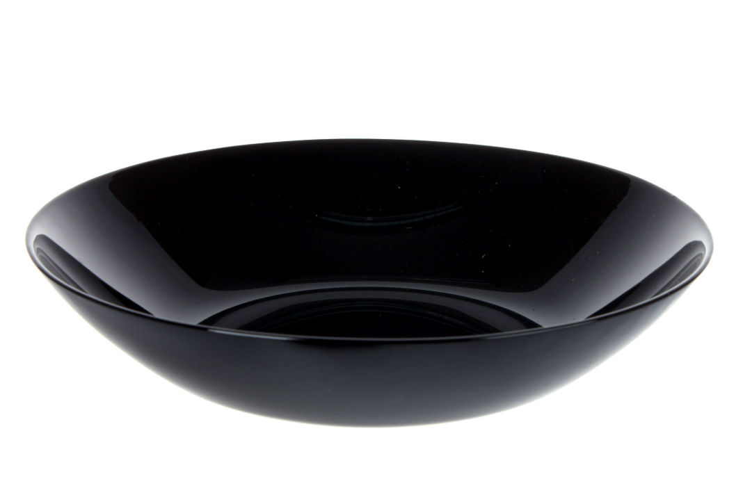 Тарелка суповая ДИВАЛИ НУАР (ЧЕРНЫЙ) 20см