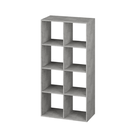 Стеллаж "Ник-3"8 ячеек 709*301*1400 Бетон