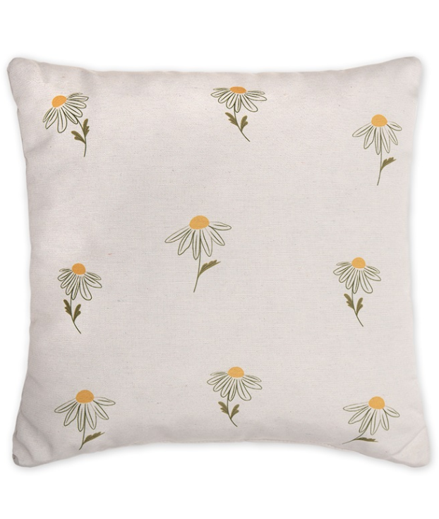 Подушка декор. с фотопечатью 40*40 см ткань смесовая Ромашки