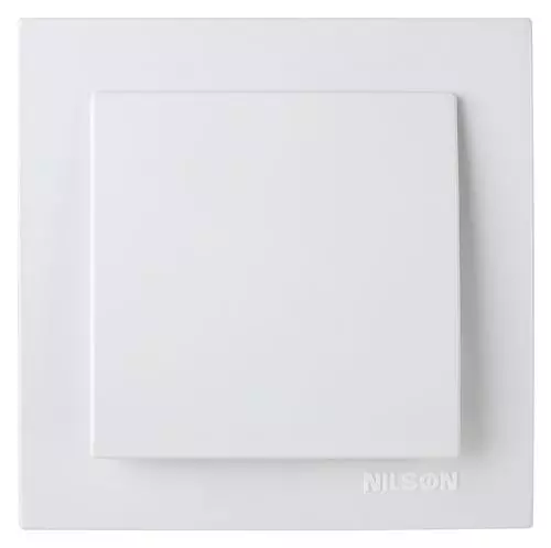 Выключатель Nilson TOURAN Eko Naturel СП 1 кл. бел.