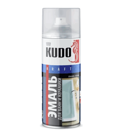 Эмаль для ванн (белая) KU-1301