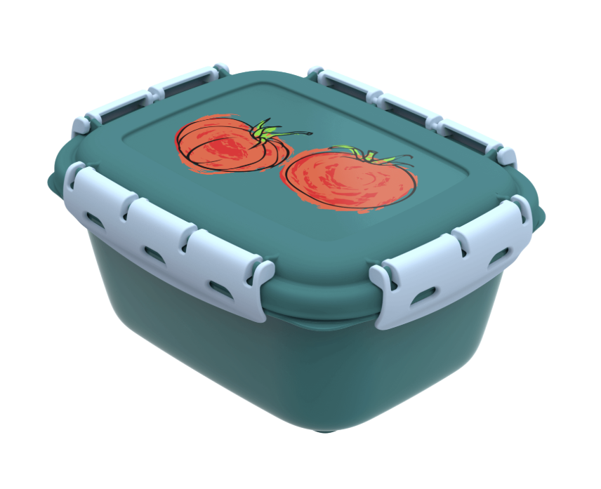 Контейнер с уплотн. 1,5л (ланч-бокс «Перекус») (204*162*94мм) АП 713