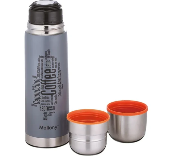 Термос FORTE, 1,0 л нерж. ст.