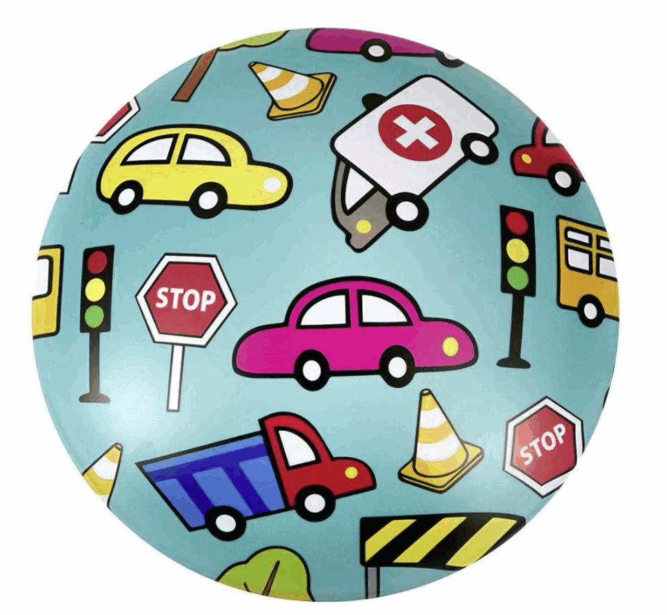 *Светильник CAMELION LBS-7723 "Машинки"св/диод 18W 4500K 1440лм 260мм настенно-потолочный