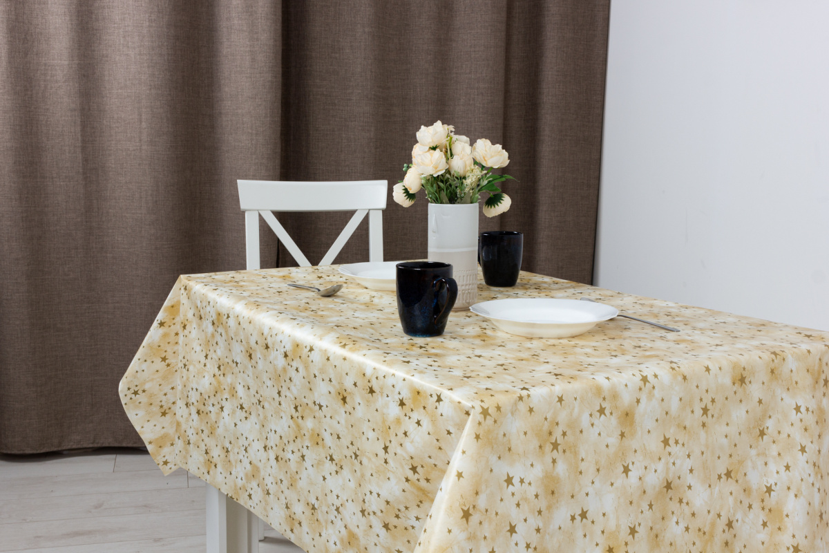 *Клеенка ЛАРИО 140 см L67E Звёзды