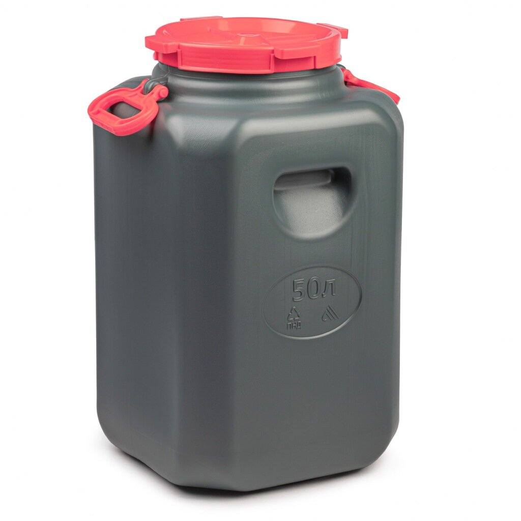 Канистра-бочка 50л "Эконом" с навесн.ручками непищевая