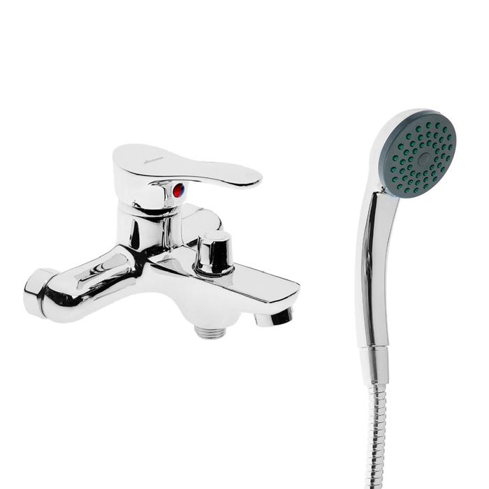 Смеситель д/ванны, однорычажный, силумин, Accoona 