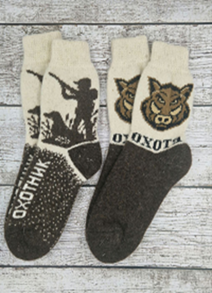 Носки шерстяные "Охотник" 41-44р 201003 