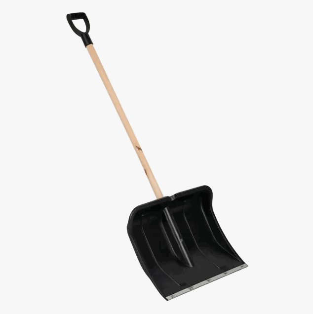 Лопата "Зима №9" с ал.планкой d-32 c д/чер. и V-р