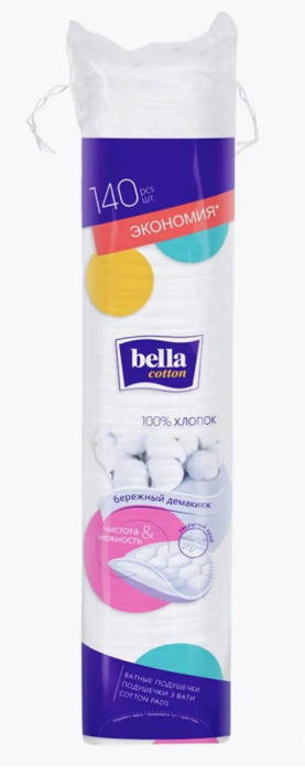 Диски ватные Белла 140 шт.