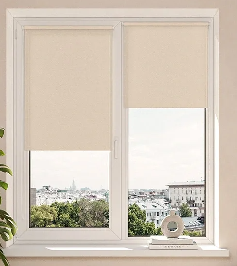 Рулонная штора Филта мини 52*175 миндаль ГП