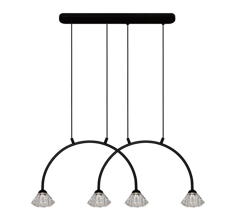 *Светильник подвесной 49902/4GBK 