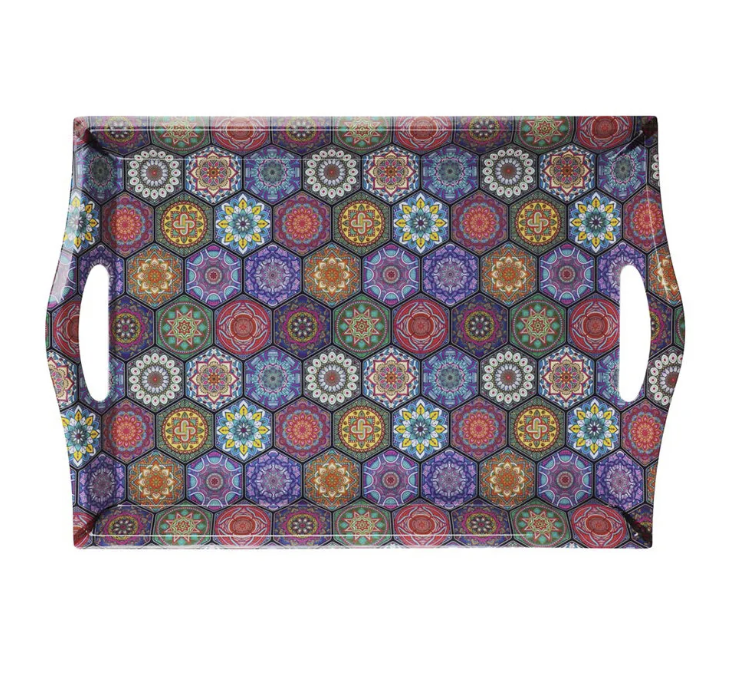 Поднос VETTA Мозаика  пластик 39*27*4,3см  862-437