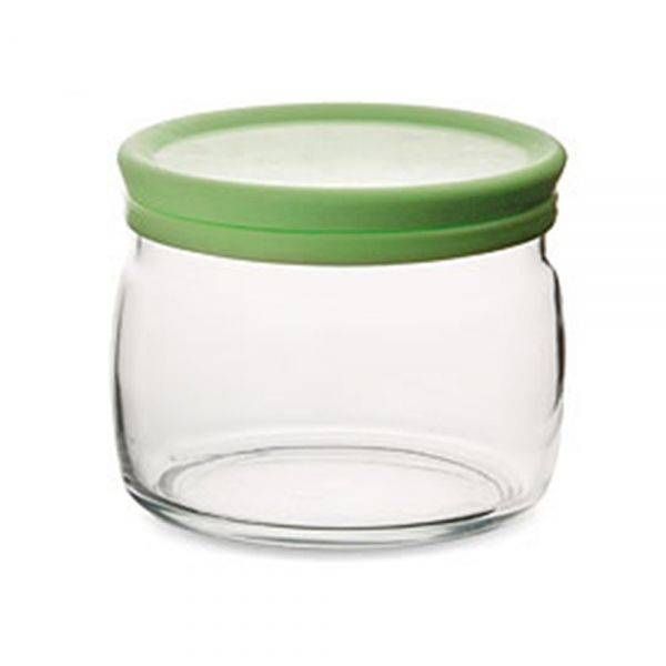 Банка CESNI с зеленой пластиковой крышкой 500мл 43002B