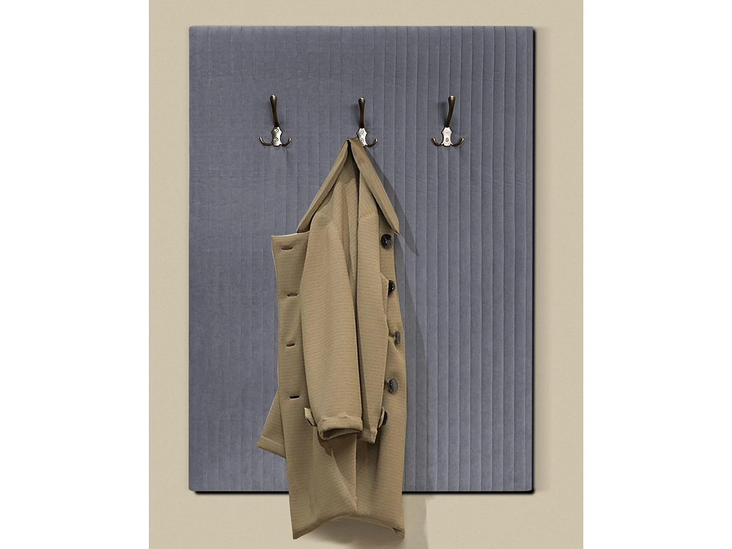 Вешалка В-1 сплошная №25 серая