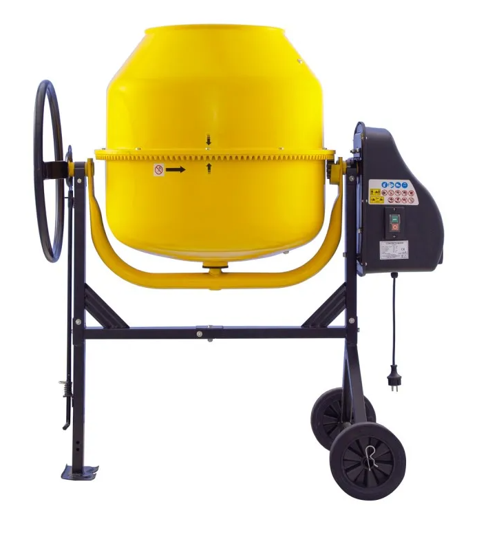 БИБЕР Бетоносмеситель 200/130л 800Вт 29 об/мин 220В 50кг чугунный венец 99306 