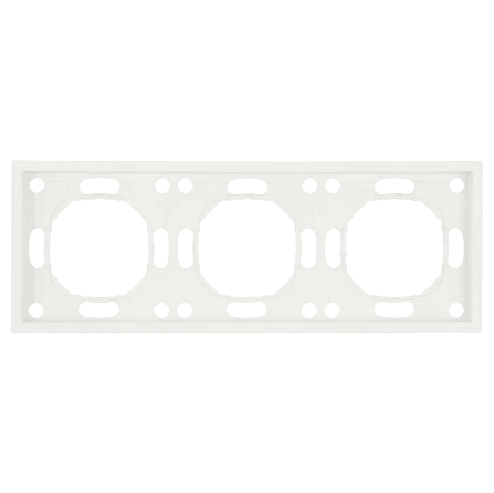 Рамка 3-м Эмили, PFR00-5003-01, белый фарфор, soft touch *49886
