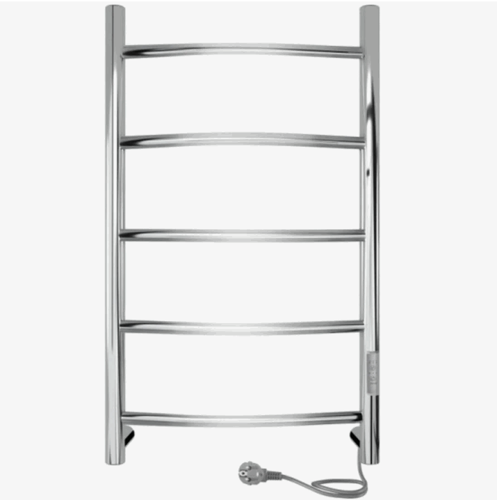 Полотенцесушитель Arc с/п (electro) 80/50 (скр.монтаж, унив.подкл.R/L, Полиров.) INDIGO