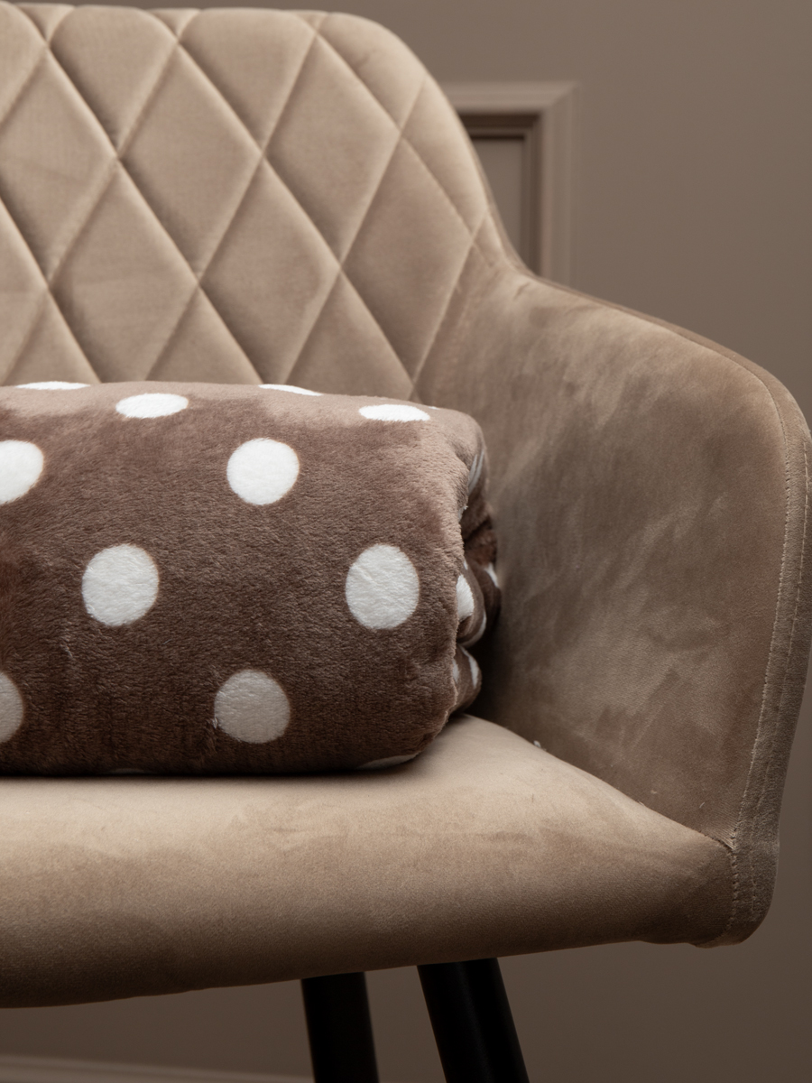 Плед Texrepublic TF FN F111BR2 b1520 Горох